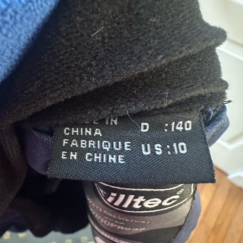 Kids killtec size 10 Blue Shell Jacket - Picture 6 of 11